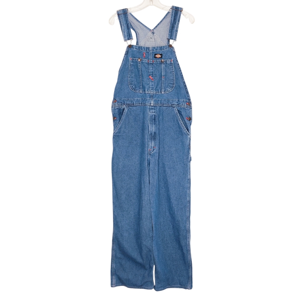 Blue Dickies Overall Jeans